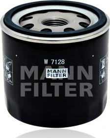 Mann-Filter W 712/8 - Масляный фильтр autosila-amz.com