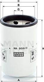 Mann-Filter WA 956/3 - Фильтр охлаждающей жидкости autosila-amz.com