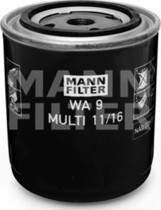 Mann-Filter WA 9 MULTI 11/16 - Фильтр охлаждающей жидкости autosila-amz.com