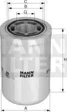 Mann-Filter WH 1262 - Гидрофильтр, автоматическая коробка передач autosila-amz.com