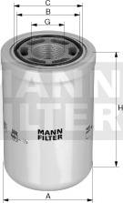 Mann-Filter WH 980/1 - Масляный фильтр autosila-amz.com