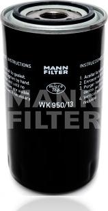 Mann-Filter WK 950/13 - Топливный фильтр autosila-amz.com