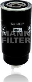 Mann-Filter WK 950/27x - Топливный фильтр autosila-amz.com