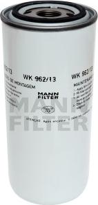 Mann-Filter WK 962/13 - Топливный фильтр autosila-amz.com