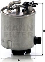 Mann-Filter WK 9027 - Топливный фильтр autosila-amz.com