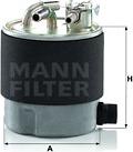 Mann-Filter WK 920/7 - Топливный фильтр autosila-amz.com