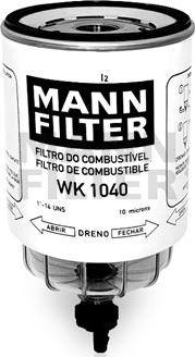 Mann-Filter WK 1040 - Топливный фильтр autosila-amz.com