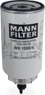 Mann-Filter WK 1060/4 - Топливный фильтр autosila-amz.com
