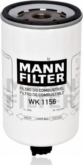 Mann-Filter WK 1156 - Топливный фильтр autosila-amz.com