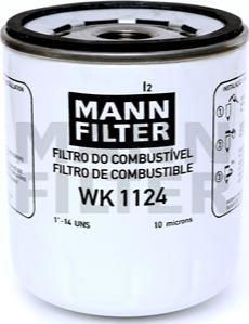 Mann-Filter WK 1124 - Топливный фильтр autosila-amz.com