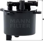 Mann-Filter WK 12 001 - Топливный фильтр CITROEN C5 II, C5 III, C6, C8, C-CROSSER FIAT ULYSSE FORD GALAXY, MONDEO IV, S-MAX autosila-amz.com