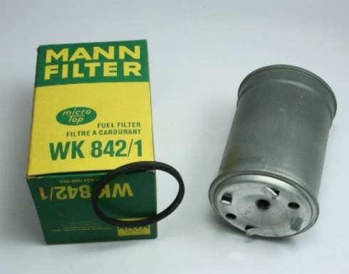 Mann-Filter WK 842/1 - Топливный фильтр autosila-amz.com
