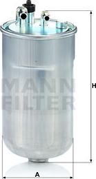 Mann-Filter WK 8021 - Топливный фильтр autosila-amz.com