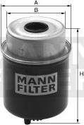 Mann-Filter WK 8103 - Топливный фильтр autosila-amz.com