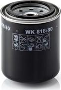 Mann-Filter WK 818/80 - Топливный фильтр autosila-amz.com
