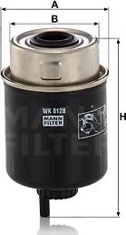 Mann-Filter WK 8128 - Топливный фильтр autosila-amz.com