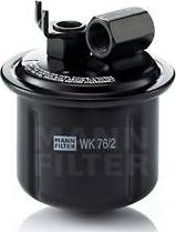 Mann-Filter WK 76/2 - Топливный фильтр autosila-amz.com