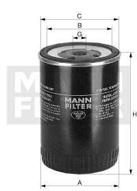 Mann-Filter WK 731/1 - Топливный фильтр autosila-amz.com