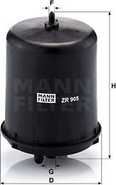 Mann-Filter ZR 905 z - Масляный фильтр autosila-amz.com