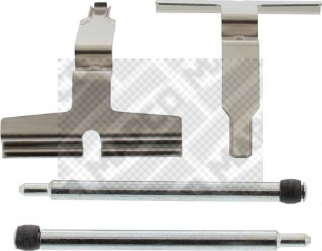 Mapco 9622 - Accessory Kit, disc brake pad autosila-amz.com