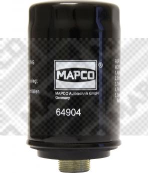 Mapco 64904 - Масляный фильтр autosila-amz.com