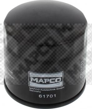 Mapco 61701 - Фильтр масляный autosila-amz.com