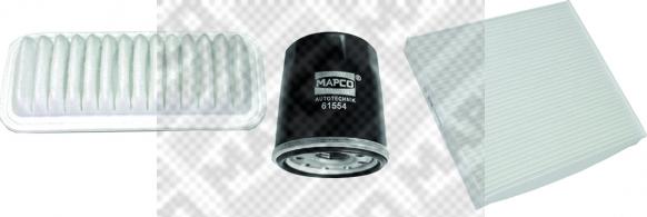 Mapco 68510 - фильтр воздушный Toyo autosila-amz.com