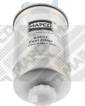 Mapco 63607 - Топливный фильтр autosila-amz.com