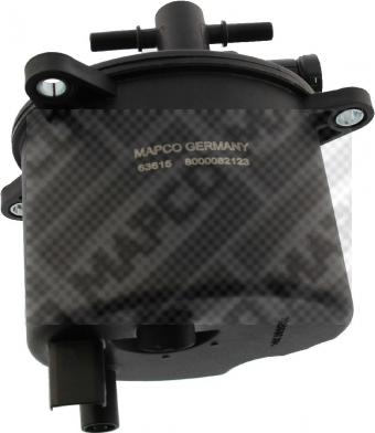 Mapco 63615 - Топливный фильтр autosila-amz.com