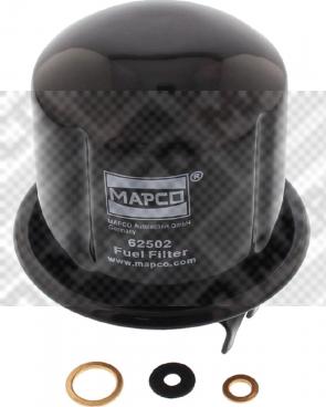 Mapco 62502 - Топливный фильтр autosila-amz.com