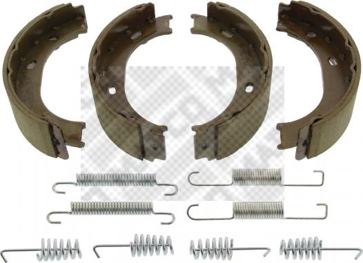 Mapco 8841/1 - Комплект тормозов, ручник, парковка autosila-amz.com