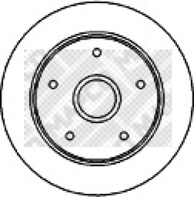 ATE 24.0110-0256.1 - Тормозной диск autosila-amz.com