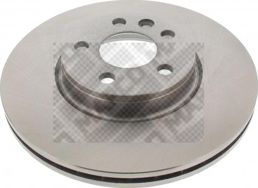Mapco 25843 - Тормозной диск autosila-amz.com