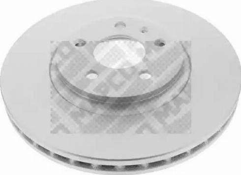 Mapco 25880 - Тормозной диск autosila-amz.com