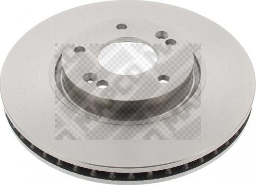 Mapco 25257 - Тормозной диск autosila-amz.com