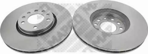 Mapco 25709/2 - Тормозной диск autosila-amz.com