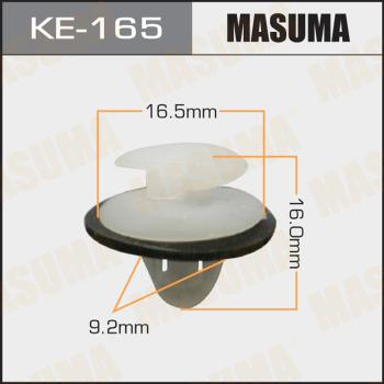 MASUMA KE-165 - Клипса автомобильная (автокрепеж) (упаковка 50 шт, цена за 1 шт) autosila-amz.com