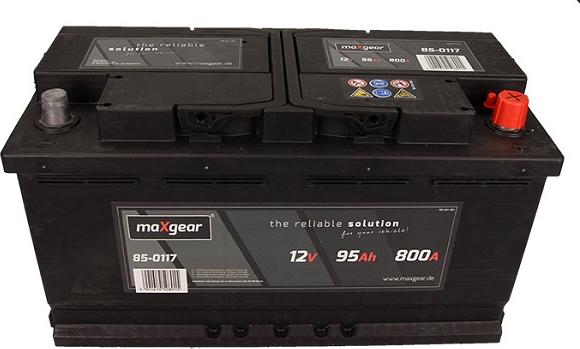 Maxgear 595402080 D722 - Стартерная аккумуляторная батарея, АКБ autosila-amz.com