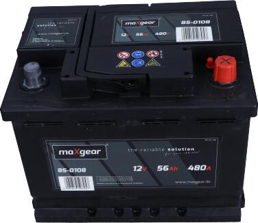 Maxgear 556400048 D722 - Стартерная аккумуляторная батарея, АКБ autosila-amz.com