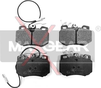 Maxgear 19-0454 - Тормозные колодки, дисковые, комплект autosila-amz.com