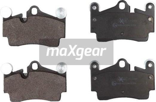 Maxgear 19-0488 - Тормозные колодки, дисковые, комплект autosila-amz.com