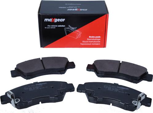 Maxgear 19-0562 - Тормозные колодки, дисковые, комплект autosila-amz.com