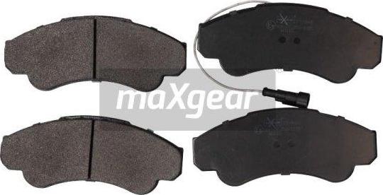 Maxgear 19-0668 - Тормозные колодки, дисковые, комплект autosila-amz.com