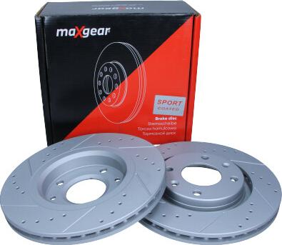Maxgear 19-0806SPORT - Тормозной диск autosila-amz.com