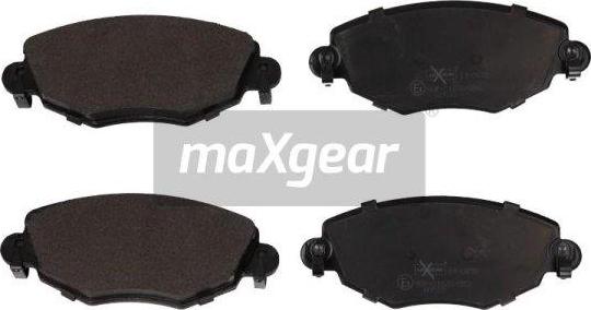 Maxgear 19-0876 - Тормозные колодки, дисковые, комплект autosila-amz.com