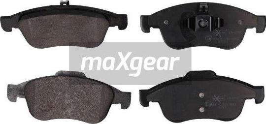 Maxgear 19-1992 - Тормозные колодки, дисковые, комплект autosila-amz.com