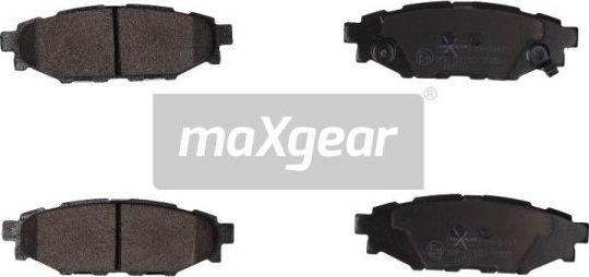 Maxgear 19-1447 - Тормозные колодки, дисковые, комплект autosila-amz.com