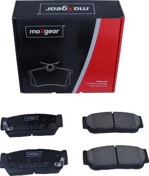 Maxgear 19-1421 - Тормозные колодки, дисковые, комплект autosila-amz.com