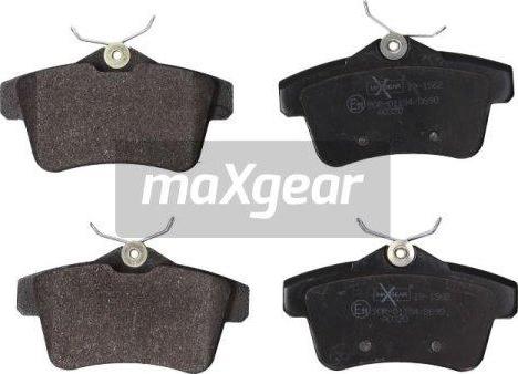 Maxgear 19-1562 - Тормозные колодки, дисковые, комплект autosila-amz.com