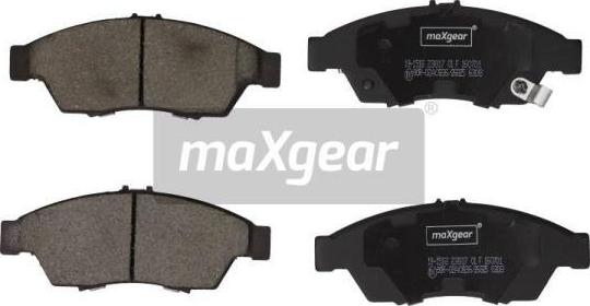 Maxgear 19-1518 - Тормозные колодки, дисковые, комплект autosila-amz.com